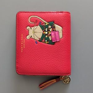 Tory Burch Rita The Rat Bi-fold Leather Wallet